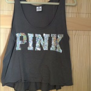 Pink tank top